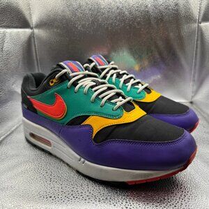 Size 10.5 Nike Air Max 1 SE Windbreaker 2019 Lace-Up Mens Sneaker‎ AO1021-023
